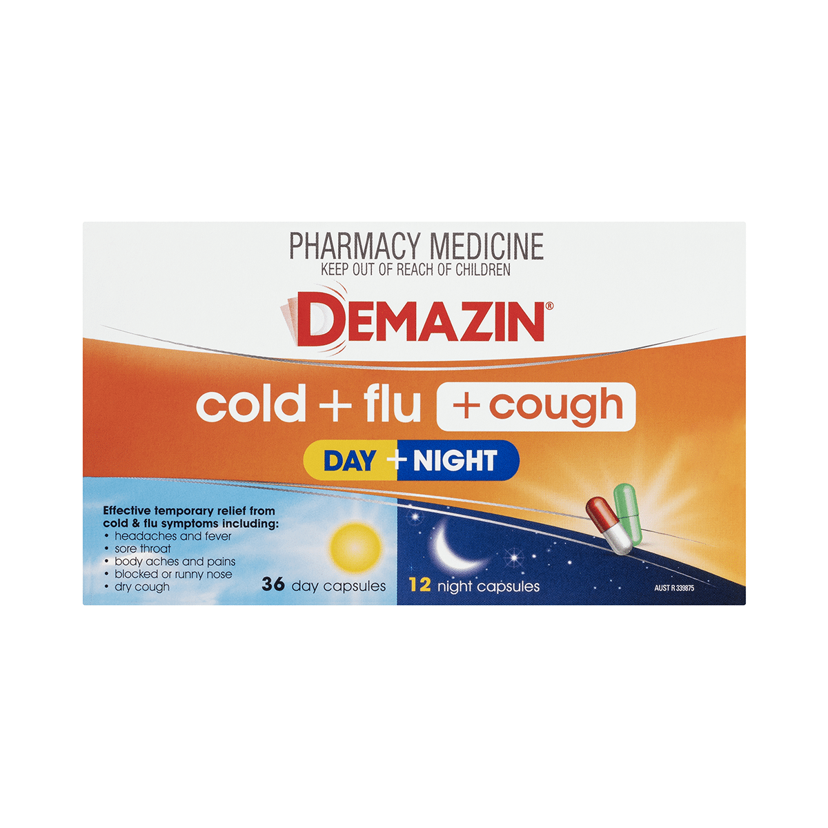 Cold + Flu + Cough Tablets & Capsules
