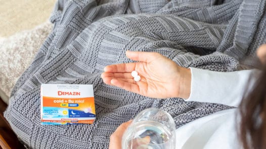 Cold and Flu tablets and capsules
