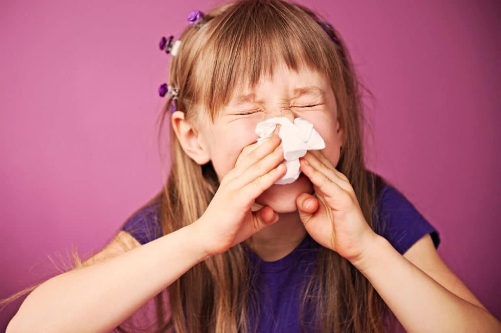 Kids cold and flu symptoms