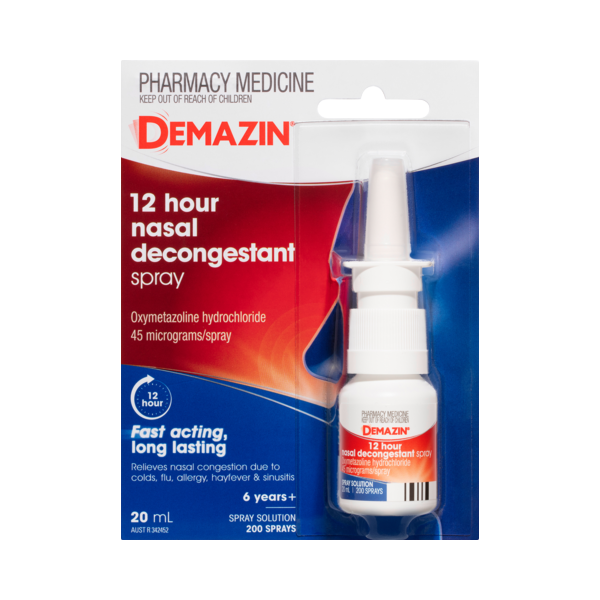 Demazin 12 Hour Nasal Decongestant Spray