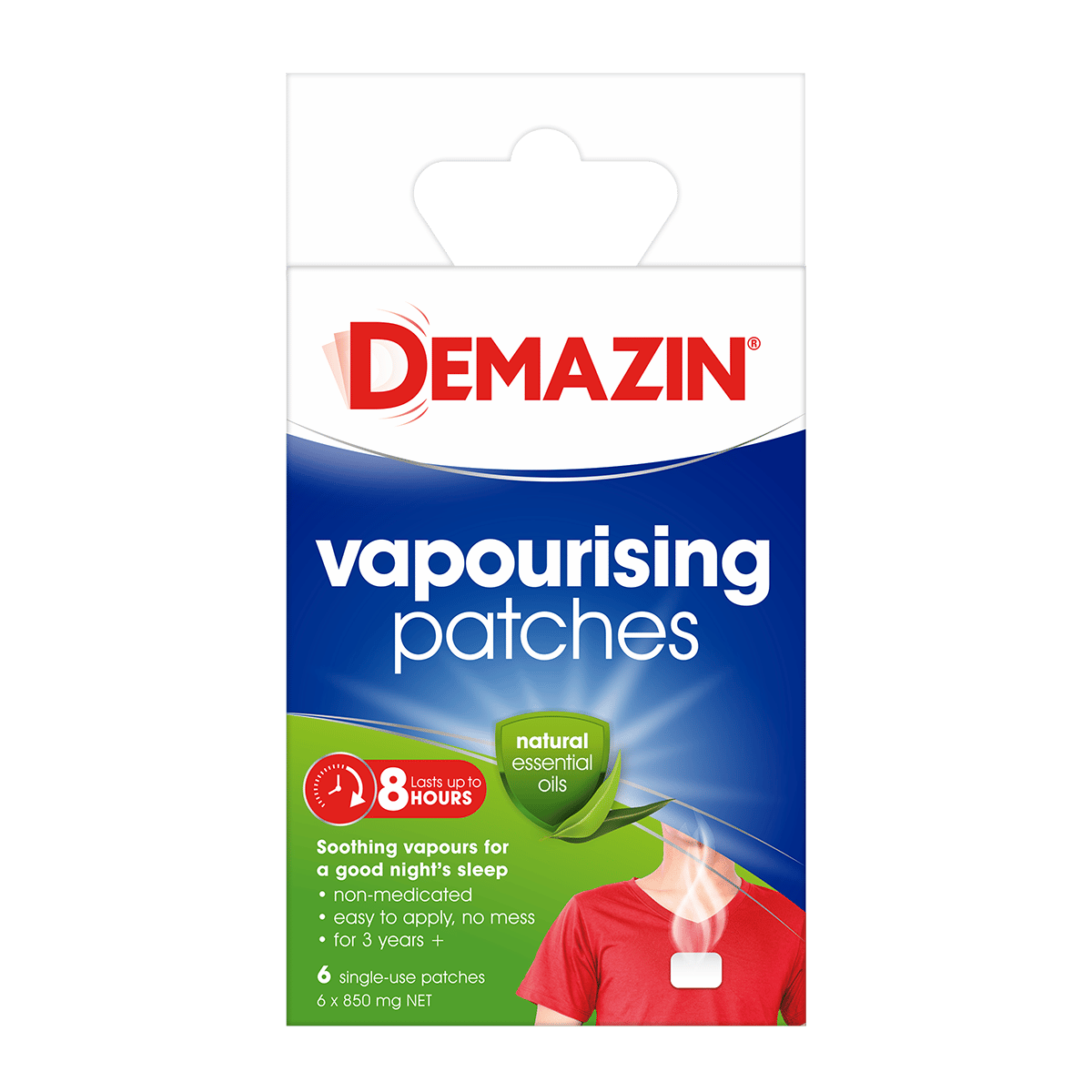 Demazin Vapourising Patches