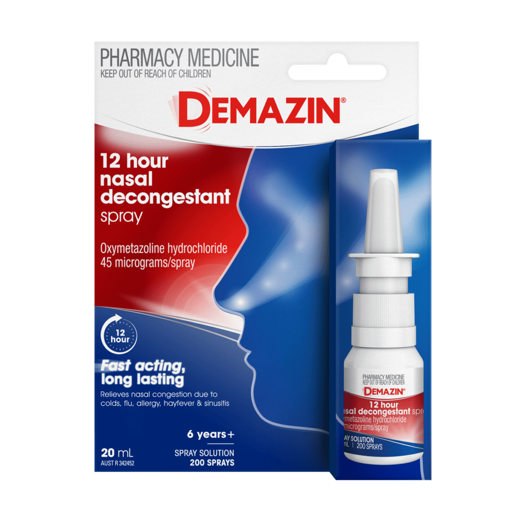 Demazin 12 Hour Nasal Decongestant Spray Demazin