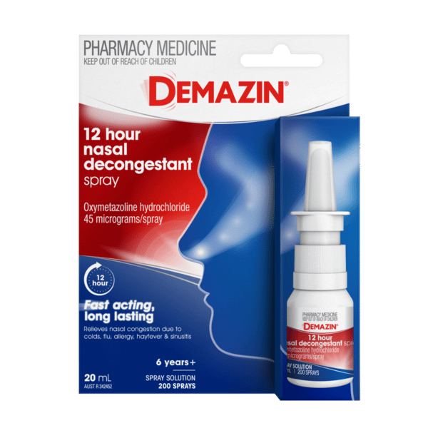 Demazin 12 Hour Nasal Decongestant Spray