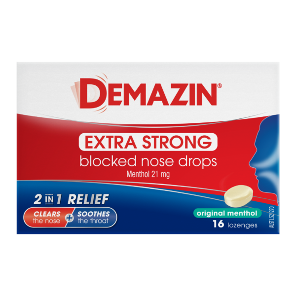 DEMAZIN Extra Strong Blocked Nose Drops