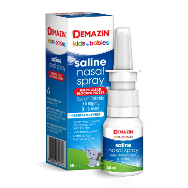 DEMAZIN Kids & Babies Saline Nasal Spray 30ml