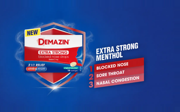 Introducing DEMAZIN Extra Strong Blocked Nose Drops